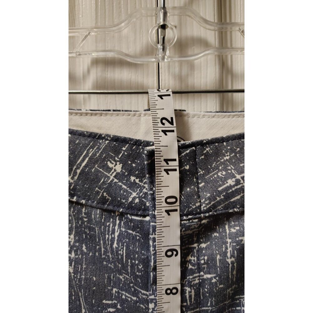 NWT Dickies Women's Size 6R‎ Blue White Design Wide Leg Jeans - Picture 7 of 7